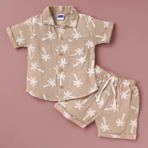 Sandy Palms Shorts Set