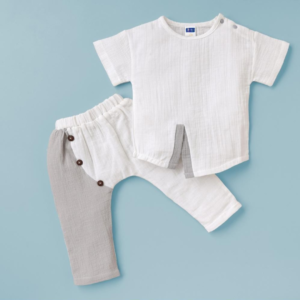 Modern Duo-Tone Pajama Set