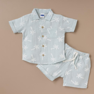 Palm Paradise Shorts Set