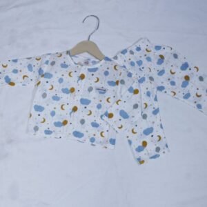Dreamscape Nights – Boys’ Soft Cotton Night Suit