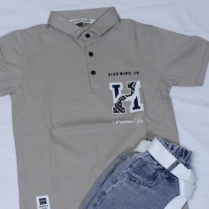 Heritage Cool – Boys' Soft Imported Polo-Style T-Shirt
