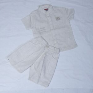 Boys’ Soft Khadi Cotton Co-ord Set