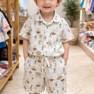 Animal Print Kids Shirt