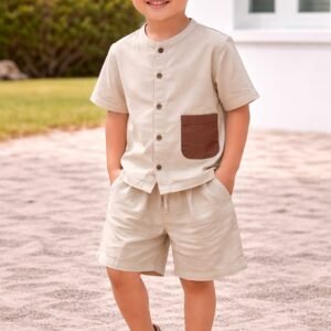 Solid Casual Kids Shirt