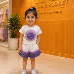 Lavender Ombre Floral Co-ord Set