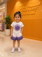 Lavender Ombre Floral Co-ord Set