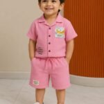 Pink Summer Co-ord Set for Boys