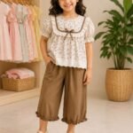 Vintage Floral Lace Co-ord Set