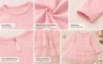 Blush Sparkle Tiered Tulle Party Dress - Image 2