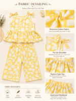 Sunny Bloom Tie-Up Co-ord Set - Image 2