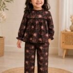 Mocha Bloom Floral Co-ord Set
