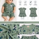 Cucumber Little Voyage Boys Cotton Co-ord Set