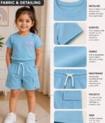 Heart Eyes Smile Cargo Co-ord Set - Image 2
