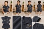 Jungle Pals Embroidered Muslin Co-ord Set - Image 2