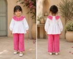 Pink Gingham Frill Collar Co-ord Set
