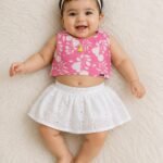 Blossom Eyelet Skirt Co-ord Set