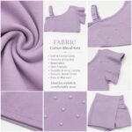 Lilac Pearl One-Shoulder Skort Co-ord Set - Image 2