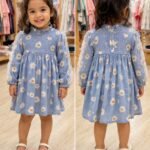 Daisy Bloom Smocked Girls Dress