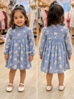 Daisy Bloom Smocked Girls Dress