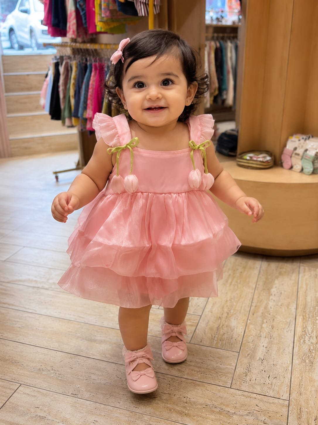 IMG_0804.jpeg Blush Tulip Tiered Party Dress - Image 1