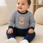 Woodland Friends Striped Co-ord Set