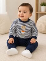 Woodland Friends Striped Co-ord Set