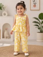 Sunny Bloom Tie-Up Co-ord Set
