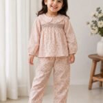 Rosy Dot Smocked Co-ord Set