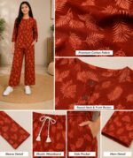 Autumn Fern Cotton Co-ord Set - Image 2