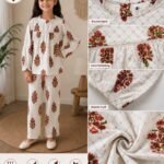 Ruby Blossom Cotton Co-ord Set