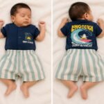 Cucumber Long Beach Surf Co-ord Set