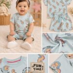 Ocean Friends Seahorse Co-ord Set