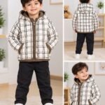 Boys' Winter Hooded Puffer Jacket