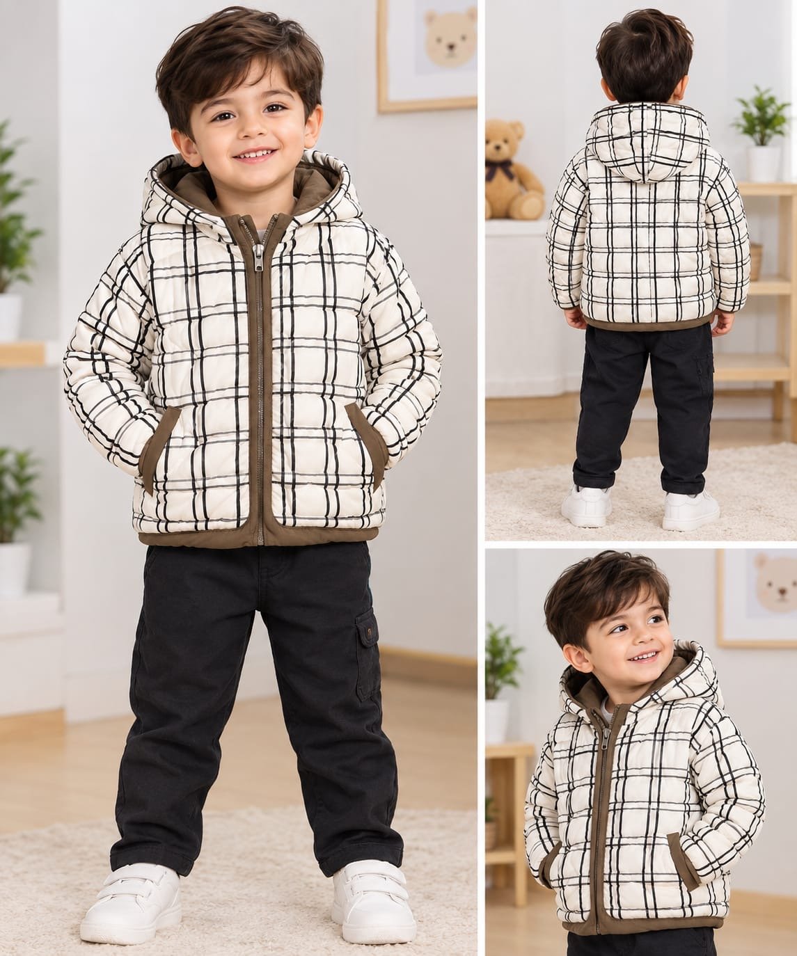 0a4a8271-36b7-435f-9067-fcc1c88a7f25.jpeg Boys' Winter Hooded Puffer Jacket - Image 1