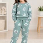 Girls' Printed Winter Co-Ord Set