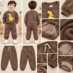 Boys’ Fleece Sweatshirt & Jogger Co-Ord Set